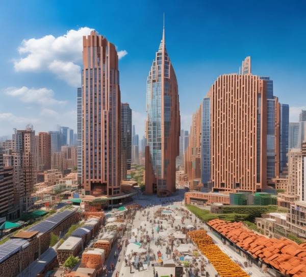 淄博经济区的 bricks of change，全球建材市场创新的摇篮。